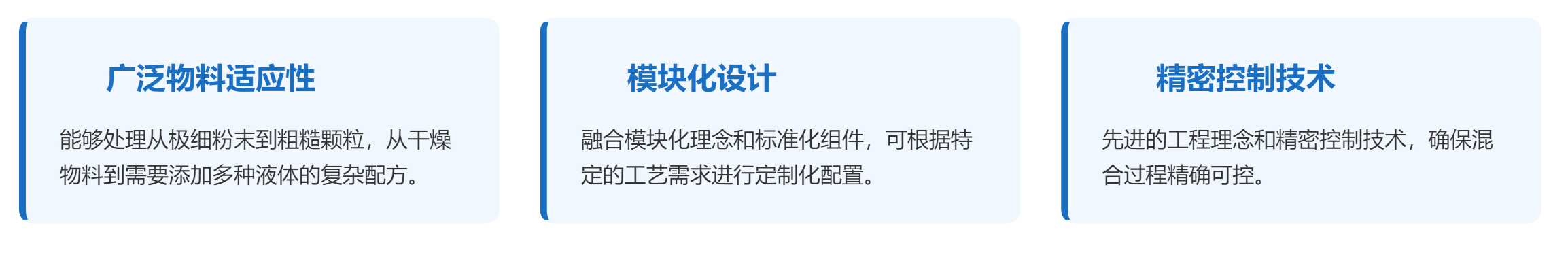 科尼樂(lè)連續(xù)式混合機(jī)產(chǎn)品特點(diǎn) 科尼樂(lè)連續(xù)式混合機(jī)產(chǎn)品特點(diǎn)